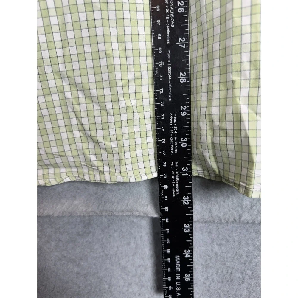 Banana Republic Shirt Mens Large Plaid Classic‎ Fit Button Down Casual Preppy
